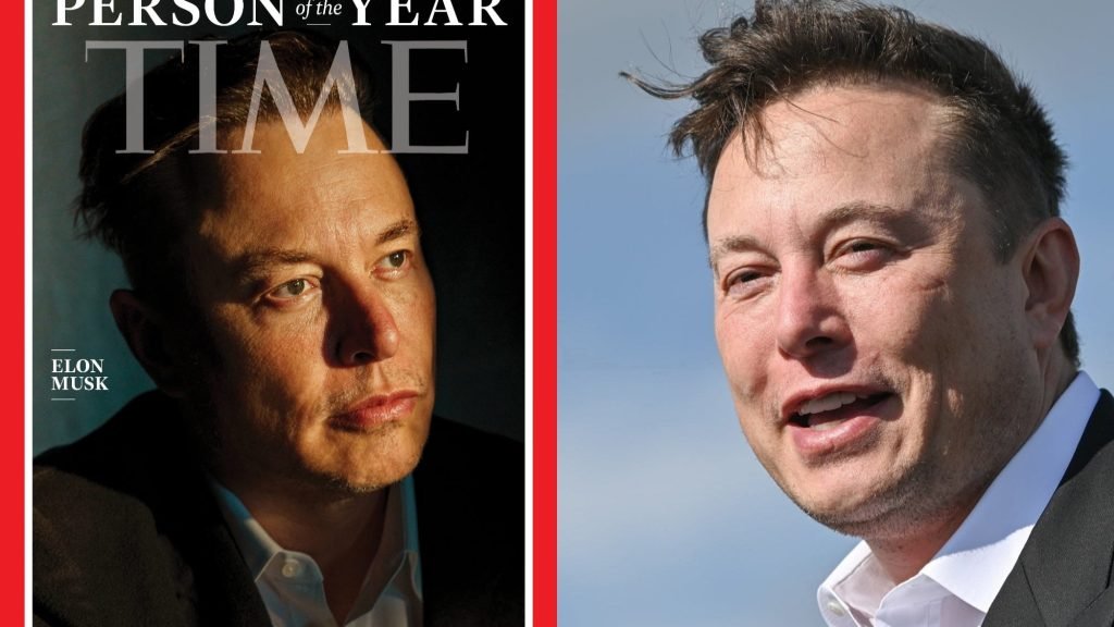 Elon Musk named Time magazine person of the year