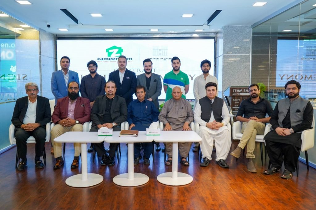 Zameen.com signs on with Jinnah Square Residential Apartments project