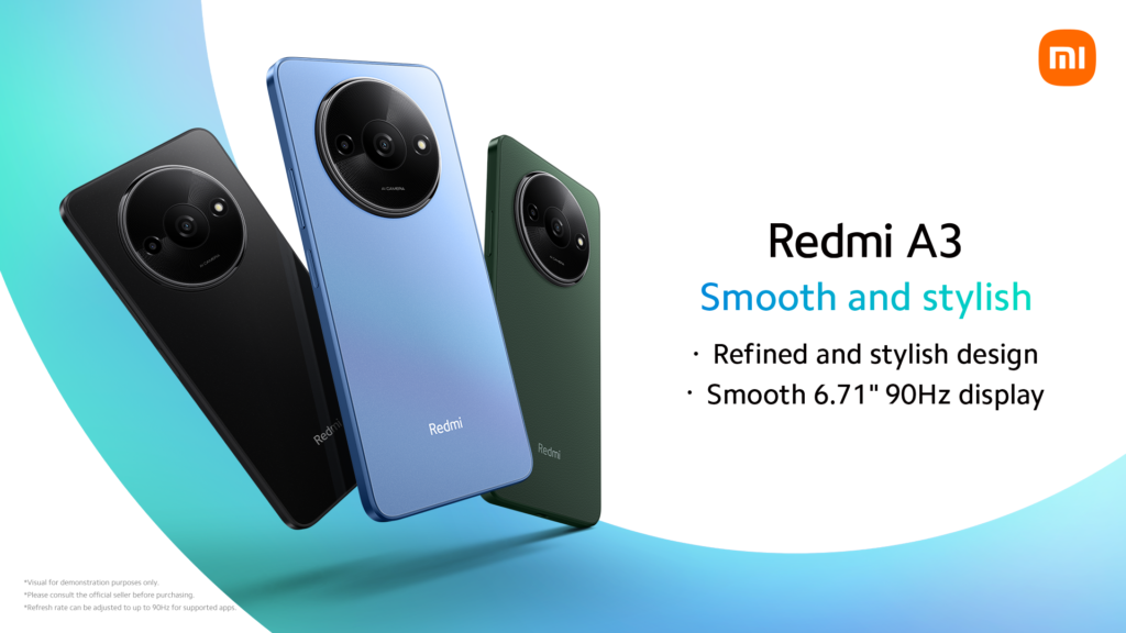 Elevating Smartphone Standards with Xiaomi’s Smooth & Stylish Redmi A3