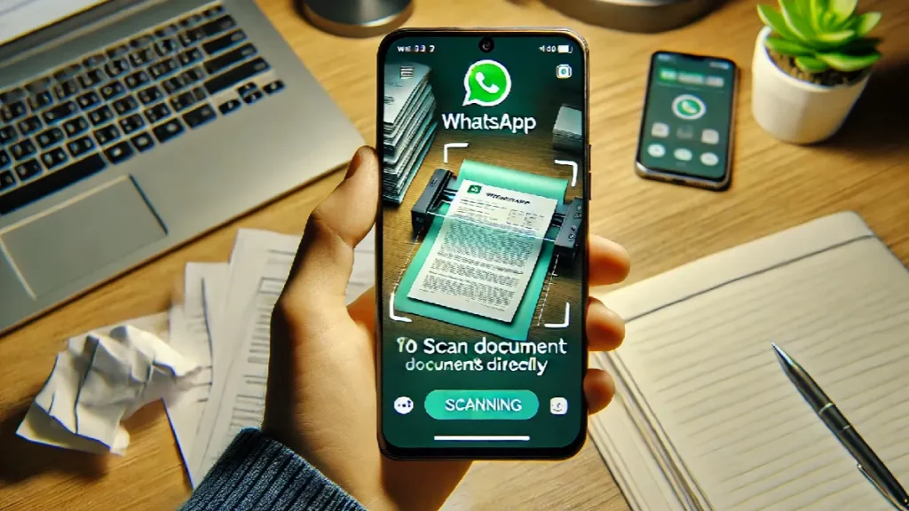 WhatsApp Beta Adds Native Scanner for Android Users, Threatening CamScanner’s Relevance