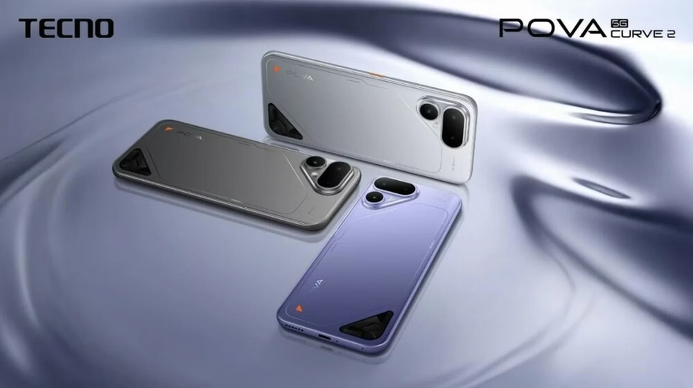 Tecno Pova Curve 2 Debuts as Slimmest Phone With Massive 8,000 mAh Battery