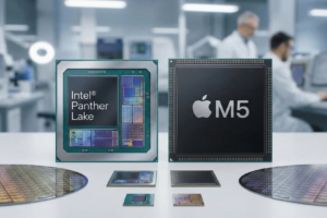 Intel’s New Panther Lake Processors Match Apple M5 in Battery Life Tests