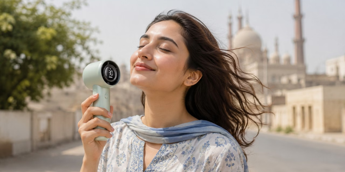Xiaomi’s 40-Hour Handheld Fan Could Be a Game-Changer for Pakistan’s Extreme Heatwaves