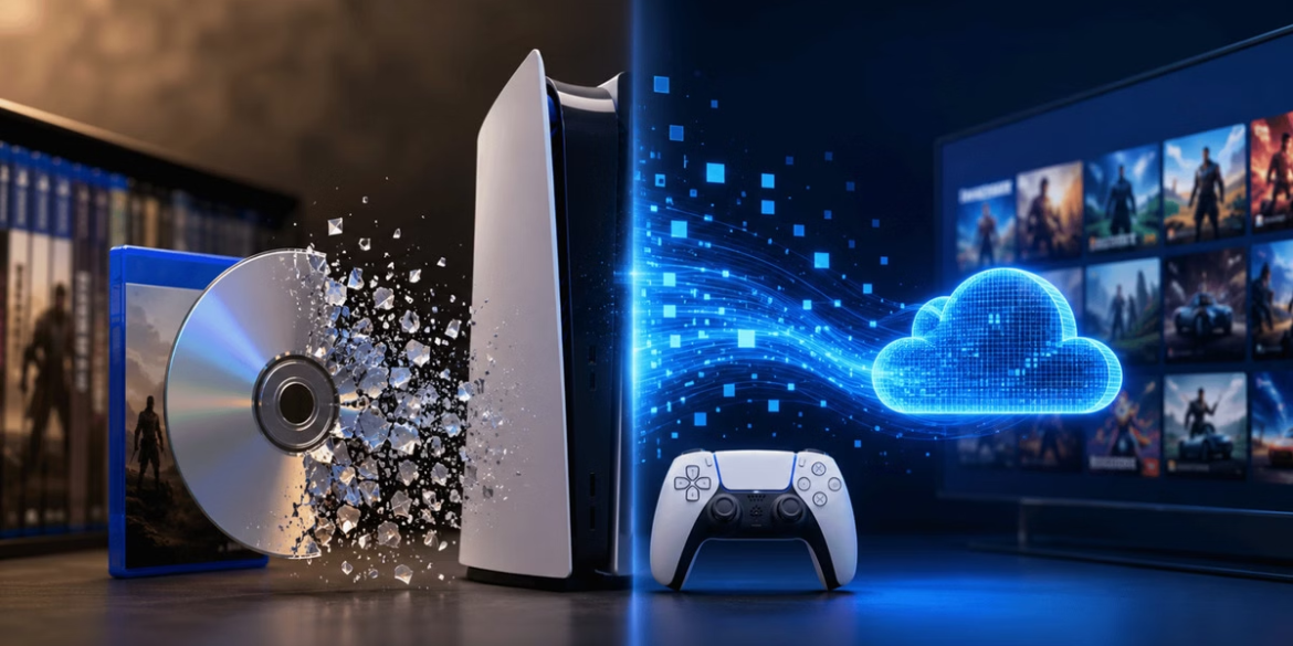 Former Sony Boss Reveals Why PlayStation 5 Is Moving Away From Physical Discs