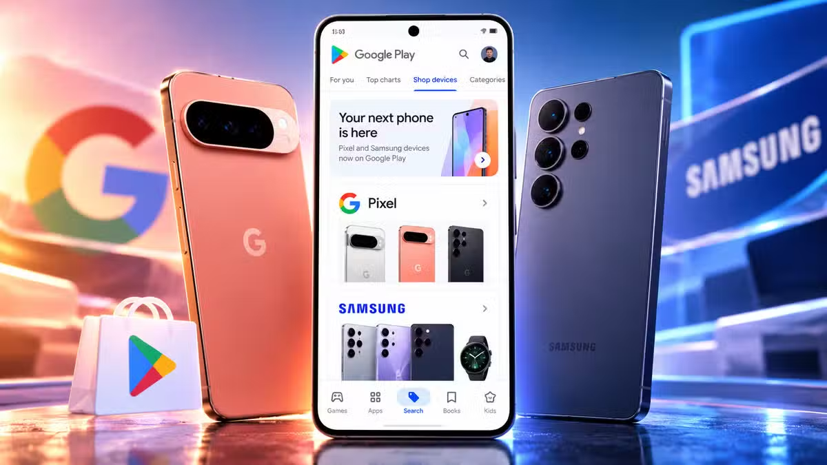 Google Play Store Starts Selling Pixel and Samsung Phones Directly